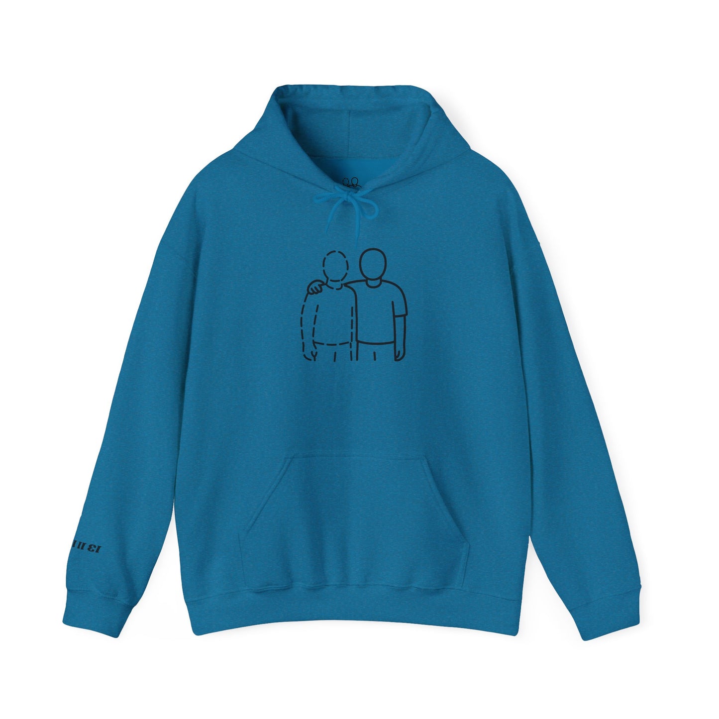 The 'Save a Mate' Hoodie (with Lifeline number)