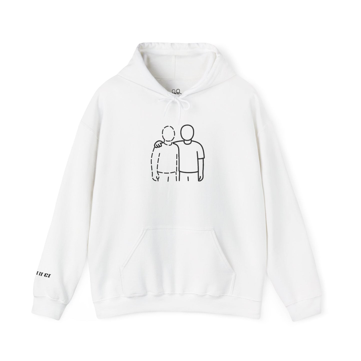 The 'Save a Mate' Hoodie (with Lifeline number)